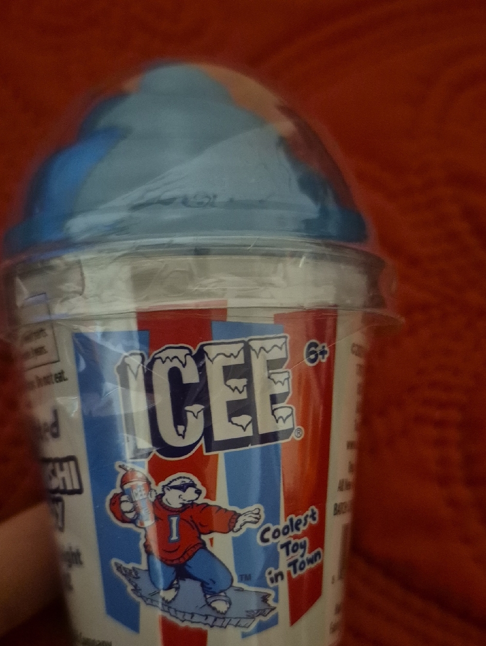 Ice Blue Novelty Slushy Cup SQUISHY ONLY ONE!